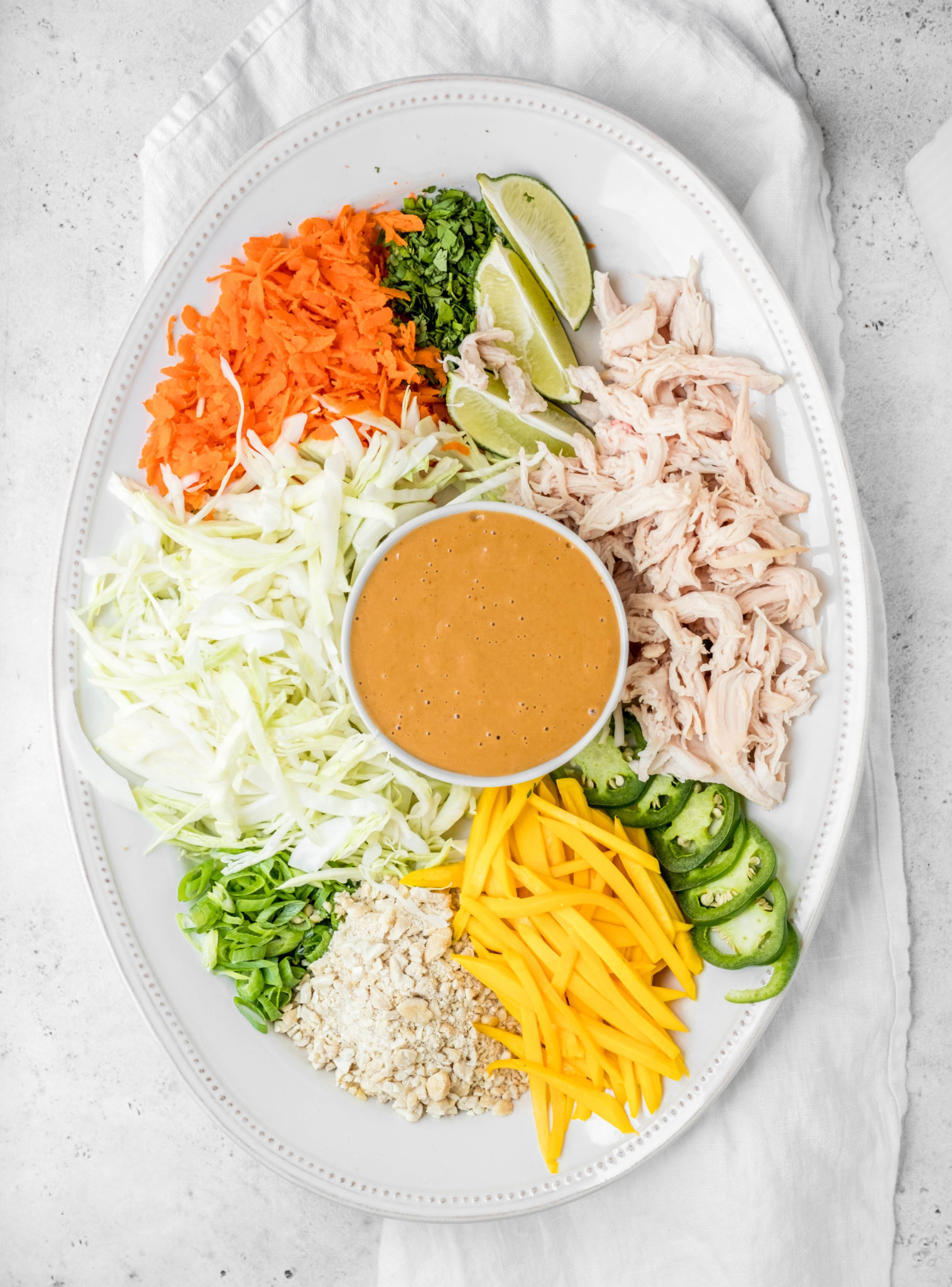 Thai Inspired Chicken Salad – The Food Joy