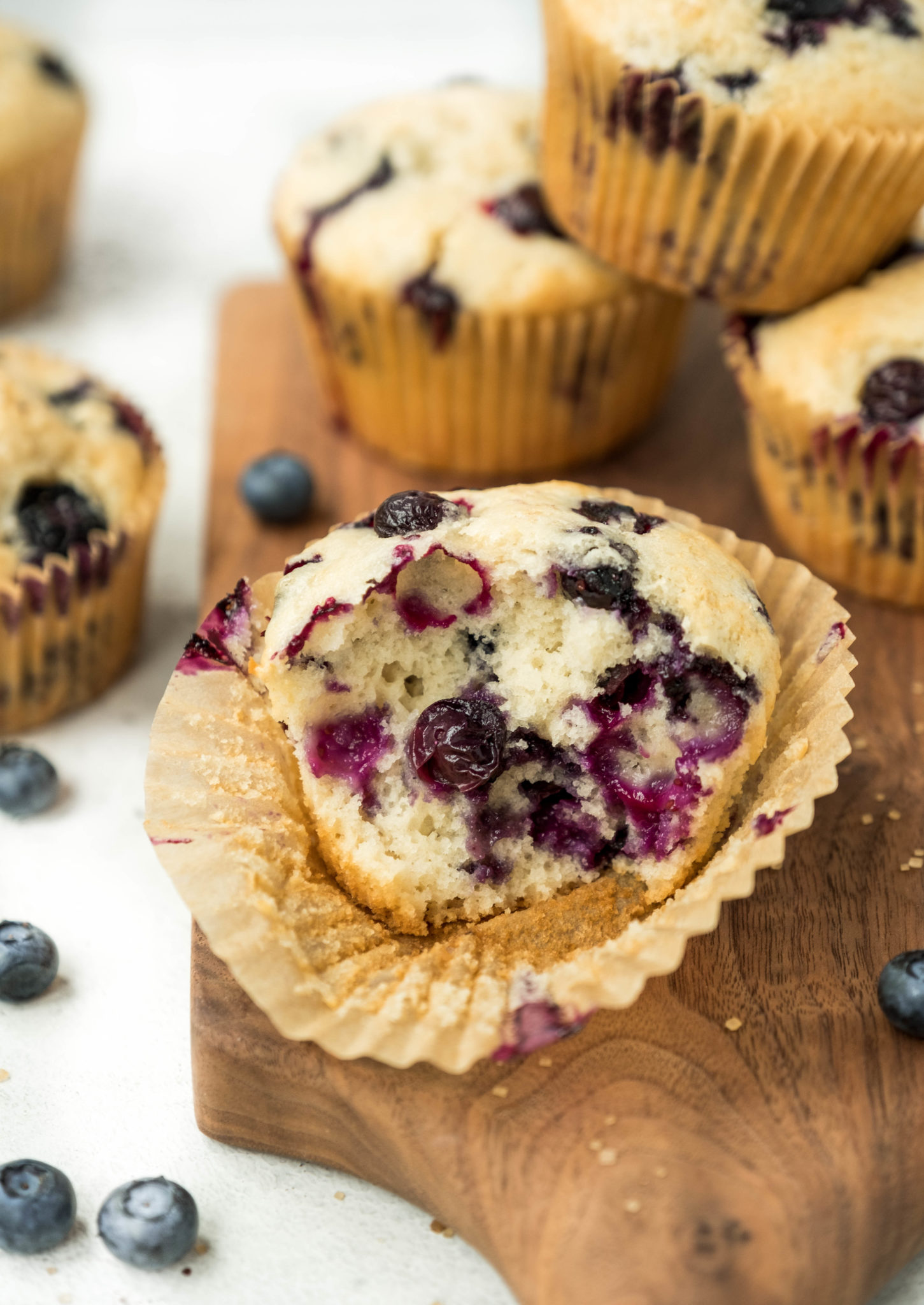 Vegan Blueberry Muffins – The Food Joy