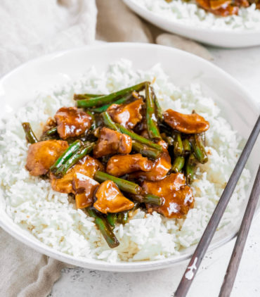 Chinese Takeout Style Chicken & String Beans