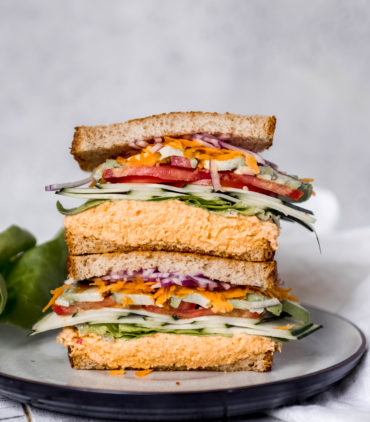 Spicy Tuna & Veggie Sandwich